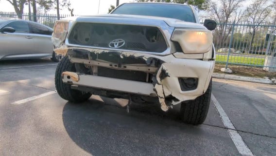 Man's truck survives Eaton Fire after losing house