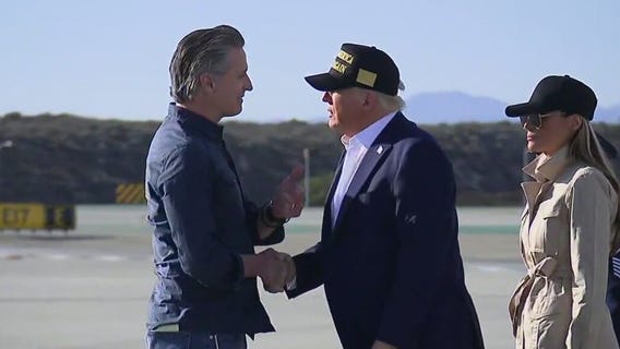 Newsom denies Trump restored California's water supply