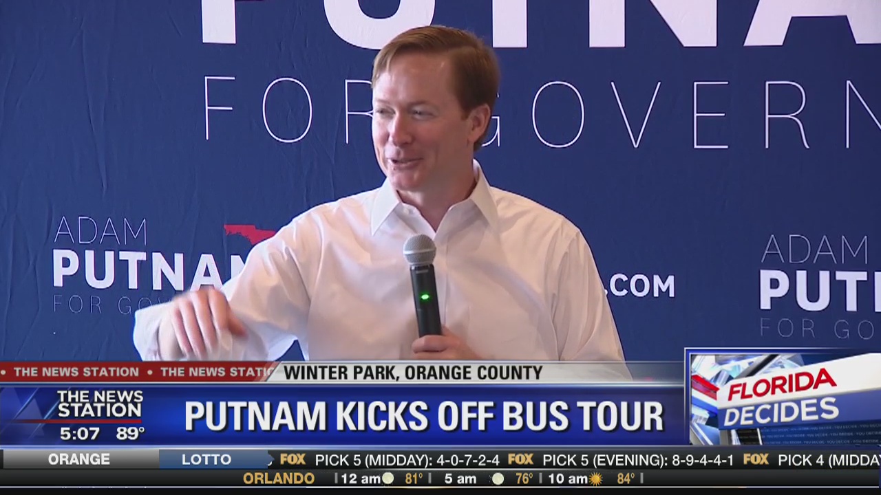 Gubernatorial candidates stump in Orlando