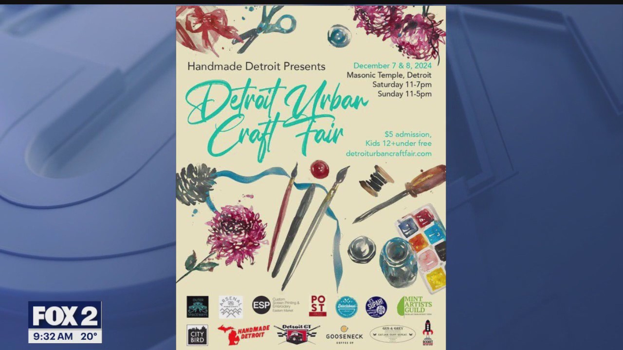 The Detroit Urban Craft Fair returns