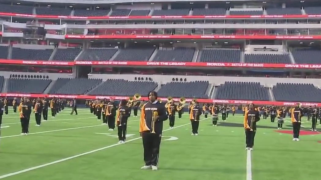 SoFi Stadium hosting HBCU's 'Battle of the Bands'