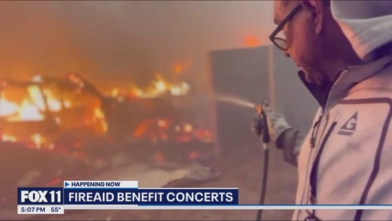 Fire Aid concerts to benefit California wildfires victims