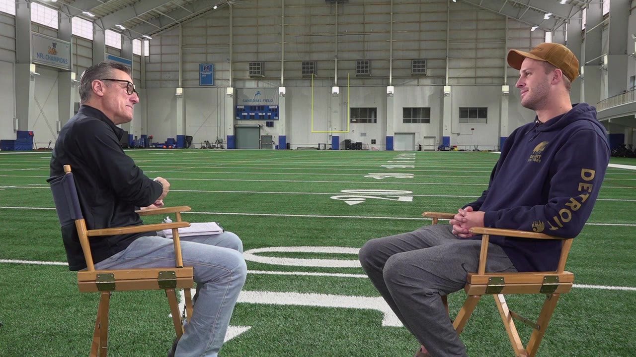 Jared Goff reflects on Lions victory over Packers