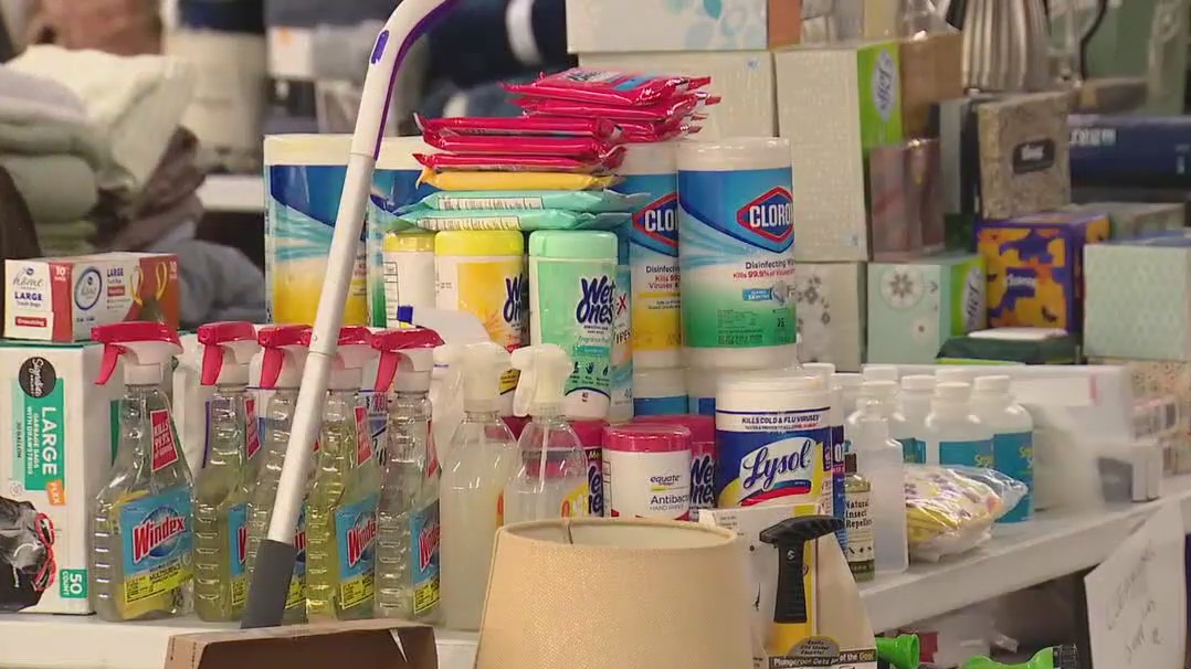 Wildfire relief center opens in Fairfax District