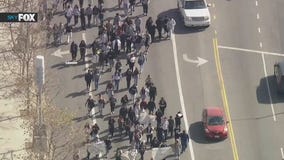 LA students walk out over federal immigration policies