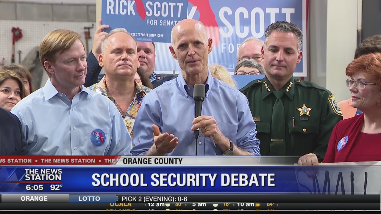 Gov. Scott discusses school security