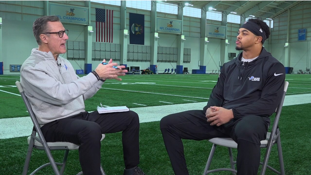 WATCH - Dan Miller sits down exclusively with Lions linebacker Zeke Turner