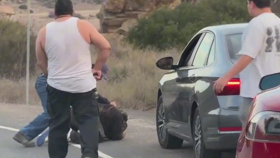 Arson suspect charged after being chased down by neighbors