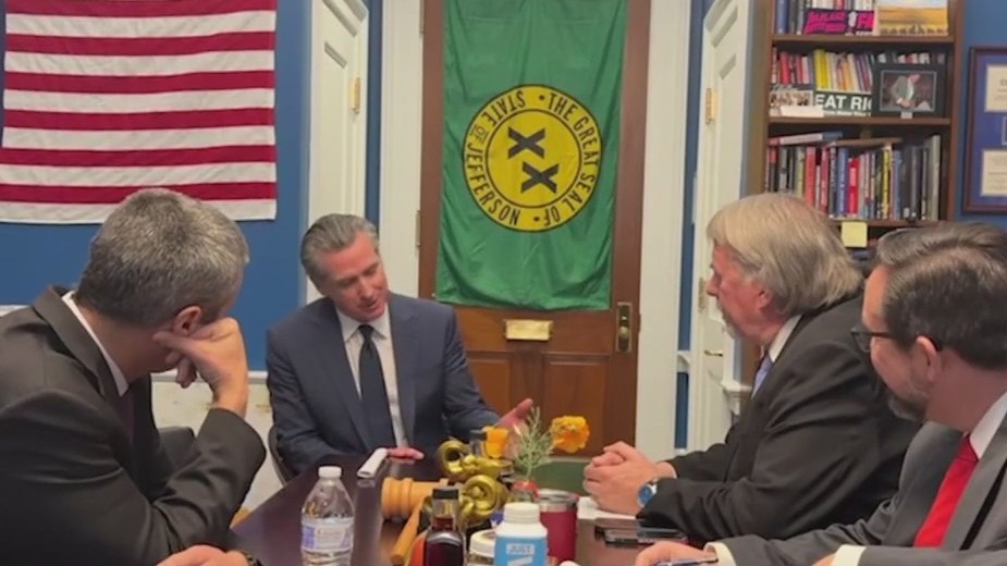 Newsom in Washington to ask for wildfire disaster aid