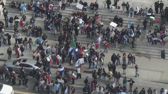 Immigration protest in LA: Day 6