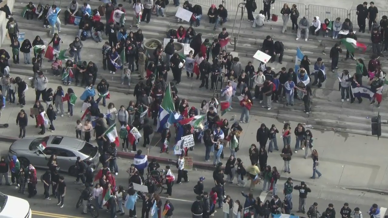 Immigration protest in LA: Day 6