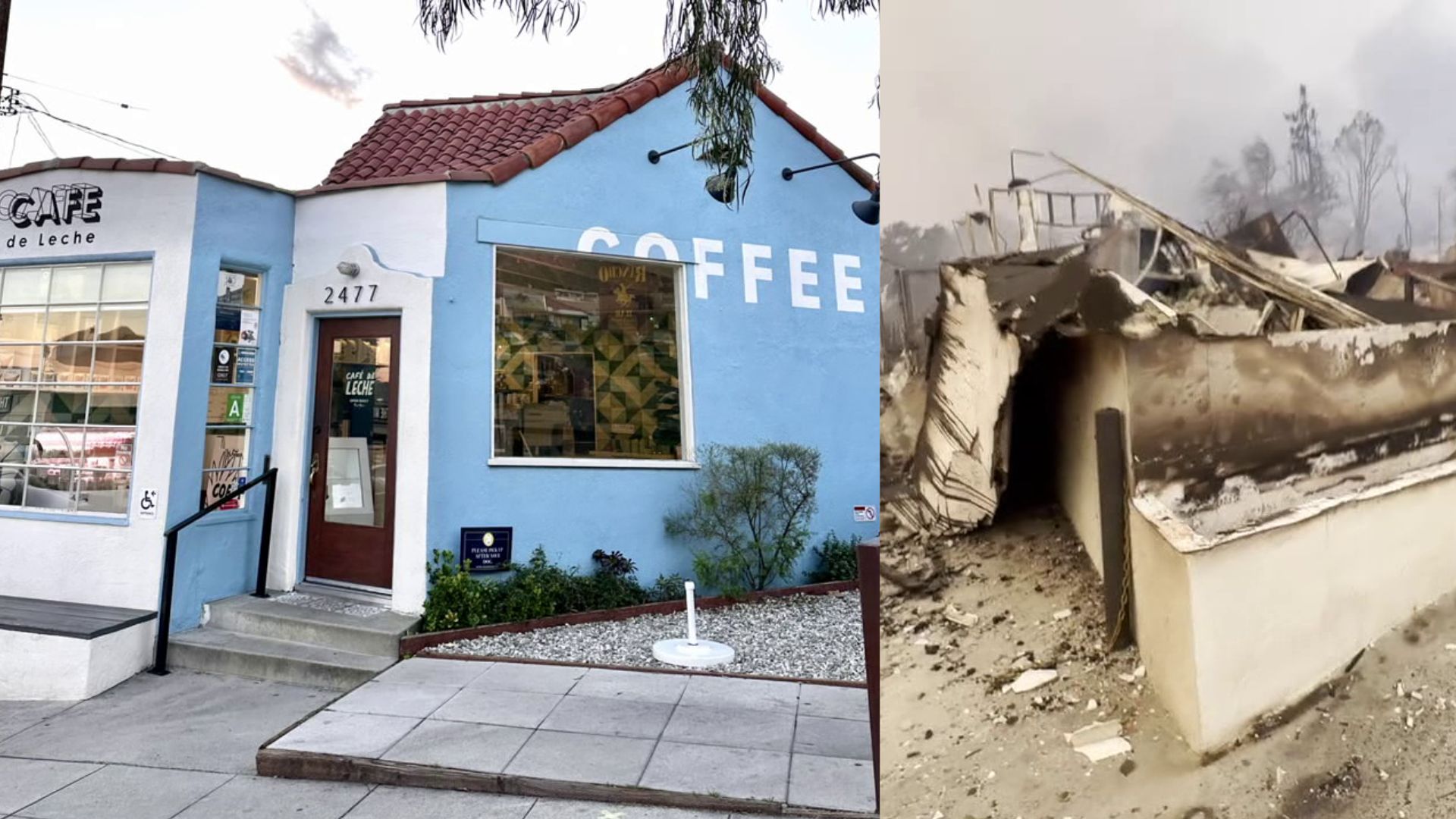 Podcaster raising money for restaurants hit by fires