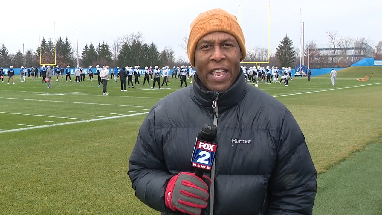 WATCH - Woody reports from Lions practice where spirits are high even after a loss on Sunday