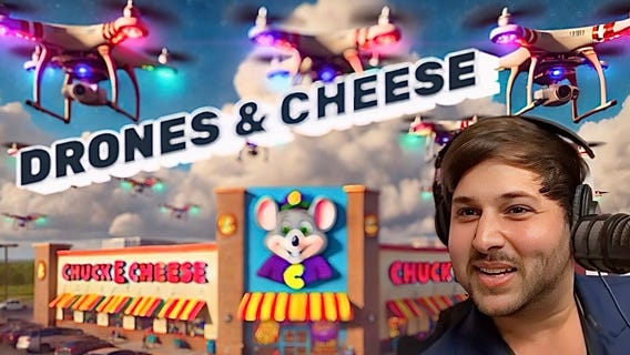 LOOKING FOR DRONES & CHEESE!