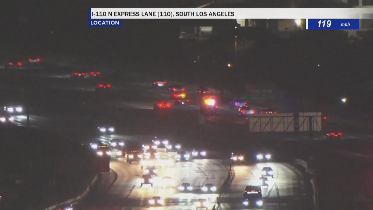 Search for police chase suspect in South LA