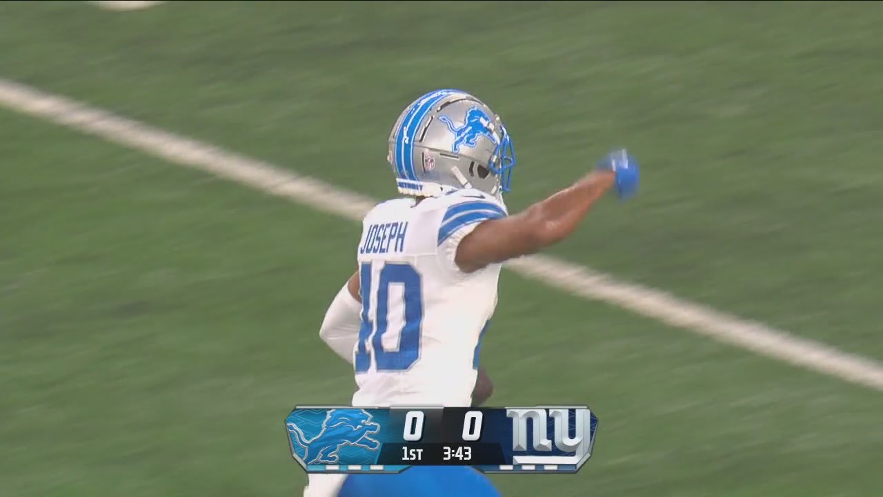 Brandon Joseph waived by Lions after he was detained by police