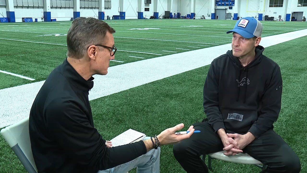 WATCH - Dan Miller sits down to talk offense with Lions offensive coordinator Ben Johnson