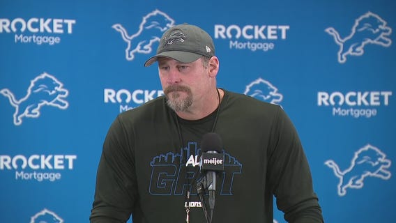 Lions Dan Campbell not concerned with cold weather games