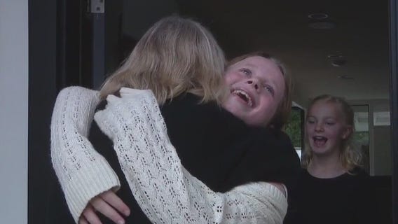 Students support teacher who lost home in LA wildfire