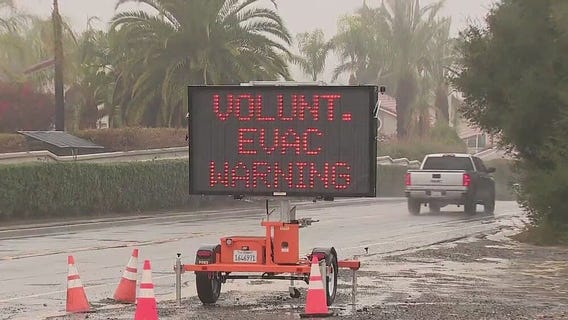 Evacuation orders, warnings issued across SoCal