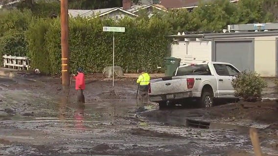 Sierra Madre hit with river of mud following rain