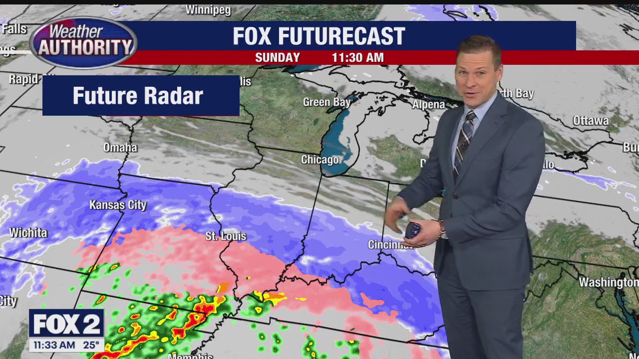 Colder temperatures lead us into the weekend