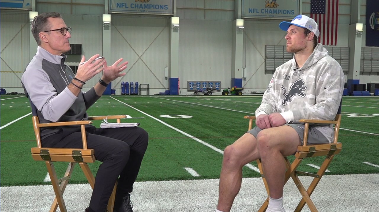 WATCH - Dan Miller sits down with Lions linebacker Jack Campbell to discuss the big game on Sunday against the Vikings