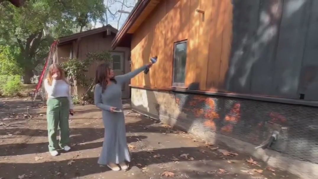 Home that survived LA wildfire got damaged by storms