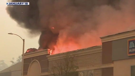 Altadena's Grocery Outlet survives the flames