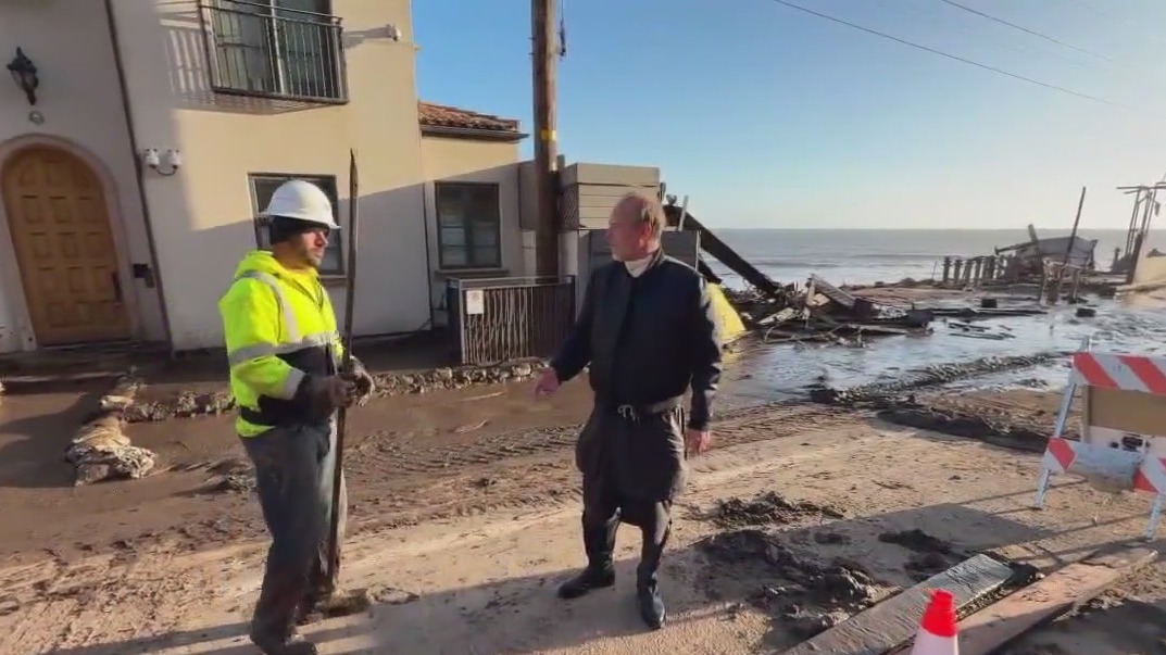 Home saved from fire, but mudslide delays moving back