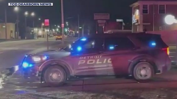 Uber driver on Detroit's west side, drives to fire station