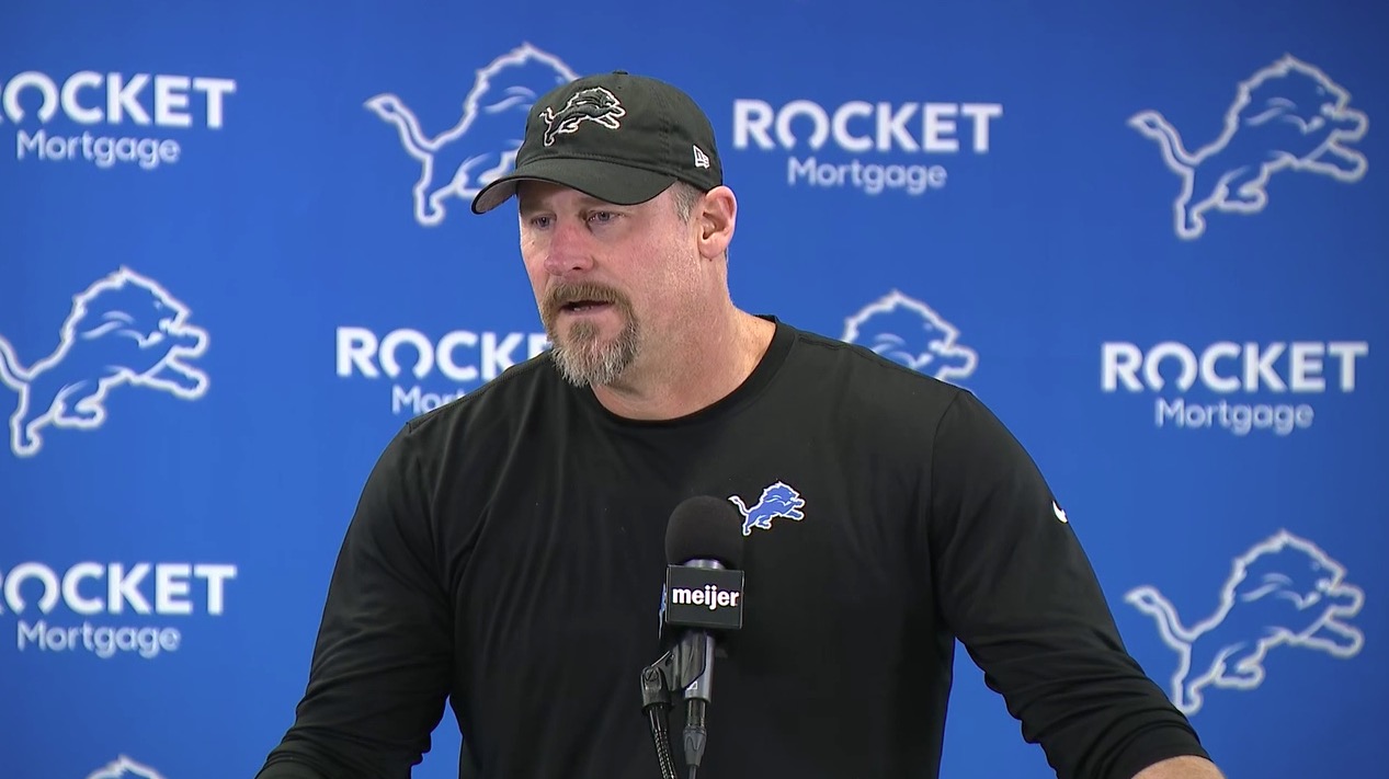 Lions Coach Campbell talks playoff bye, injury updates (FULL)