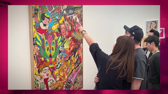 Frieze Art show in Santa Monica