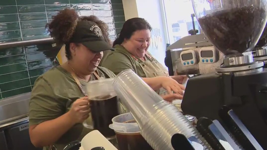 Local business helping fire victims gets special surprise