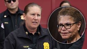 LA Mayor removes fire chief after wildfires