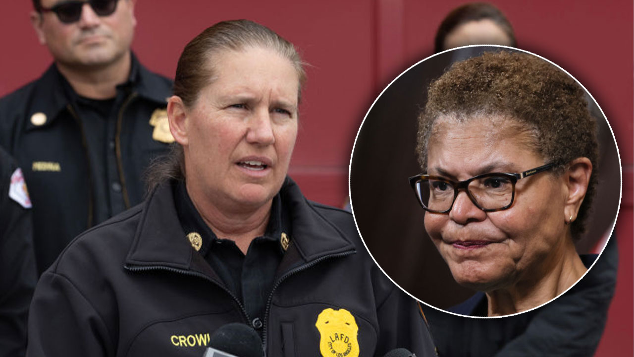 LA Mayor removes fire chief after wildfires