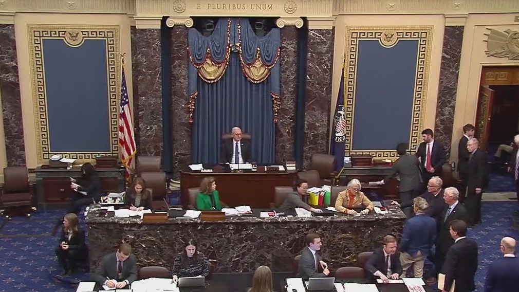 Senate pulls all-night session to advance Trump agenda