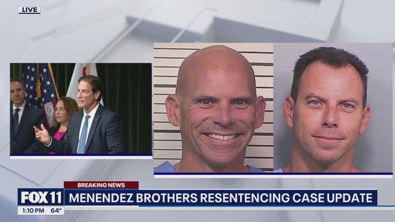 DA recommends denying Menendez brothers new trial