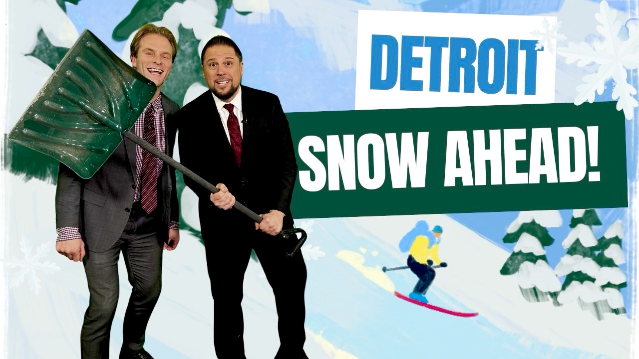 Snow Ahead of Auto Show
