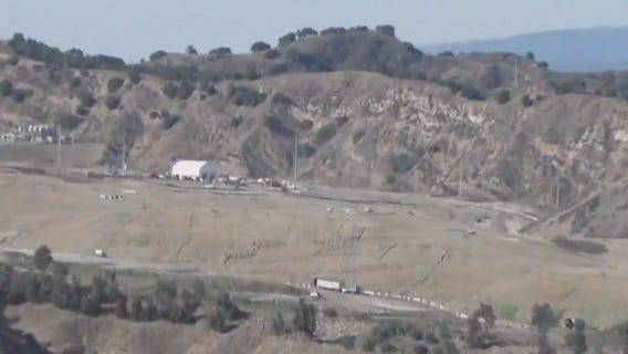 Calabasas, Sylmar landfills taking fire debris