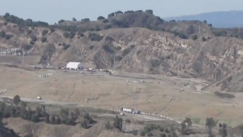 Calabasas, Sylmar landfills taking fire debris