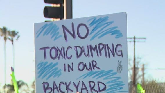 Protests over wildfire debris at Sunshine Canyon Landfill