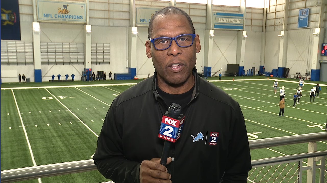 WATCH - Woody reports from Allen Park where the Lions are preparing for a gameplan to stop Commanders rookie QB Jayden Daniels