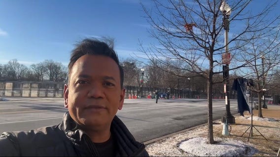 Outside the Capitol Rotunda