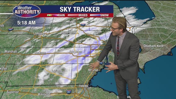 Snow to start the day