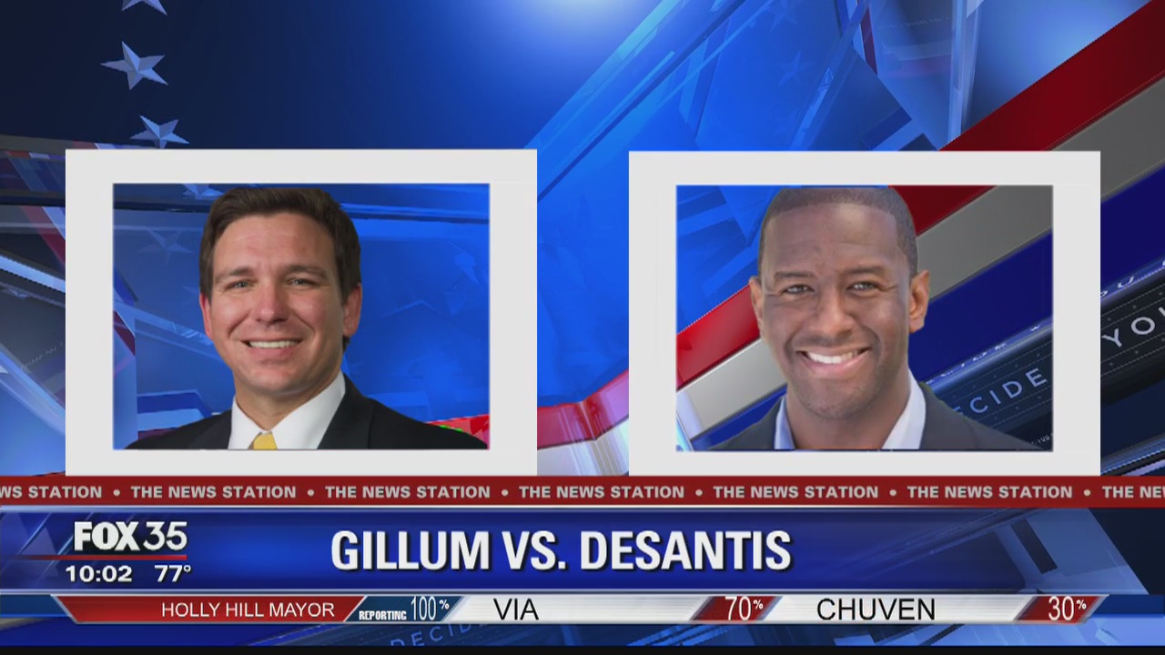 DeSantis, Gillum face-off in November