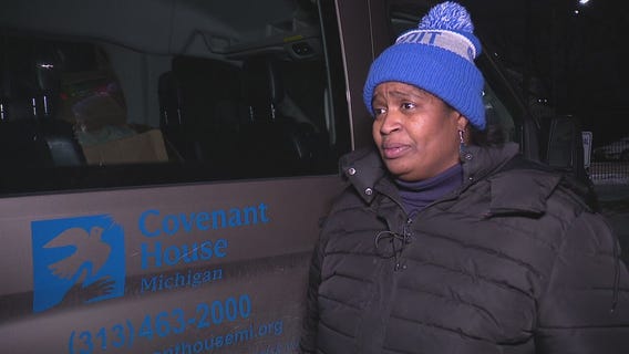 Nonprofit meeting homeless on a frigid Michigan night