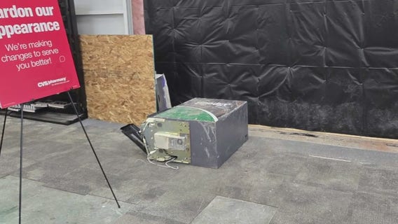 Thieves use U-Haul to smash window, attempt to steal ATM at CVS