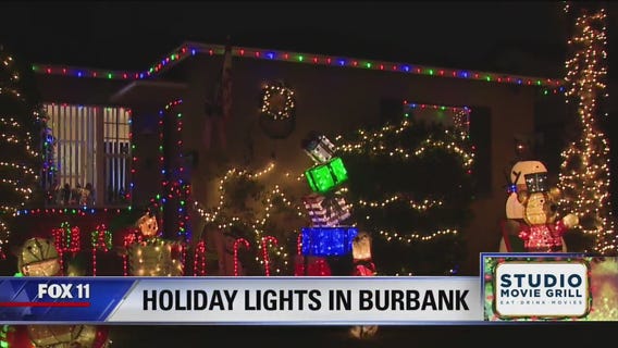 Holiday Lights in Burbank
