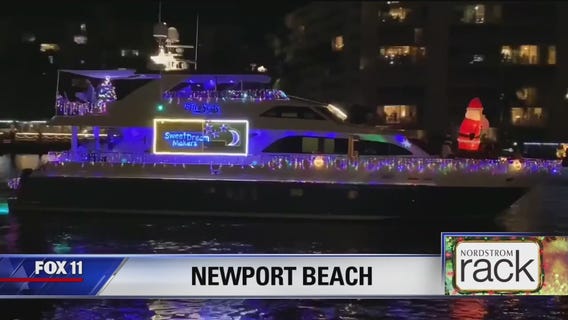 Holiday Lights in Newport Beach